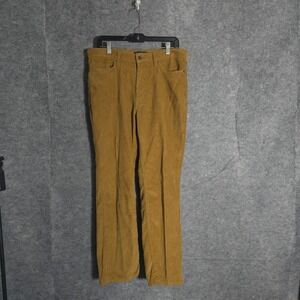 Outdoor Life Corduroy Pants Mens 32x30 Brown Straight Leg Cotton Casual Trousers